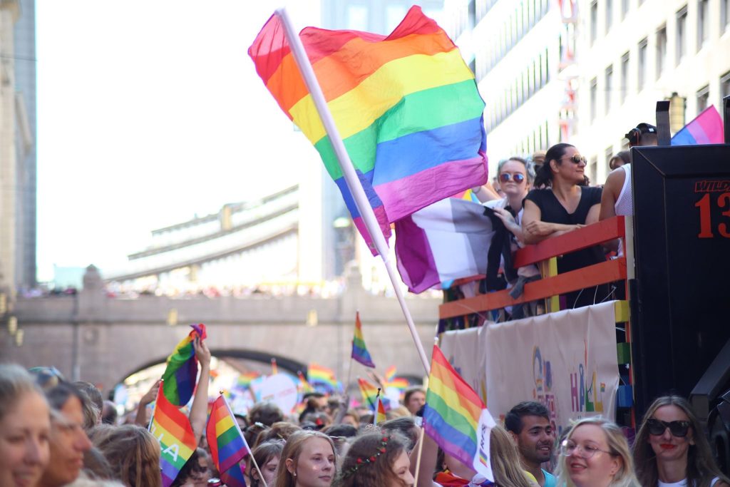 Prideparad i Stockholm